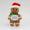 Christmas Handmade Doll Kawaii Crochet Positive Doll Christmas 2025 Gift Knitted Christma Animal